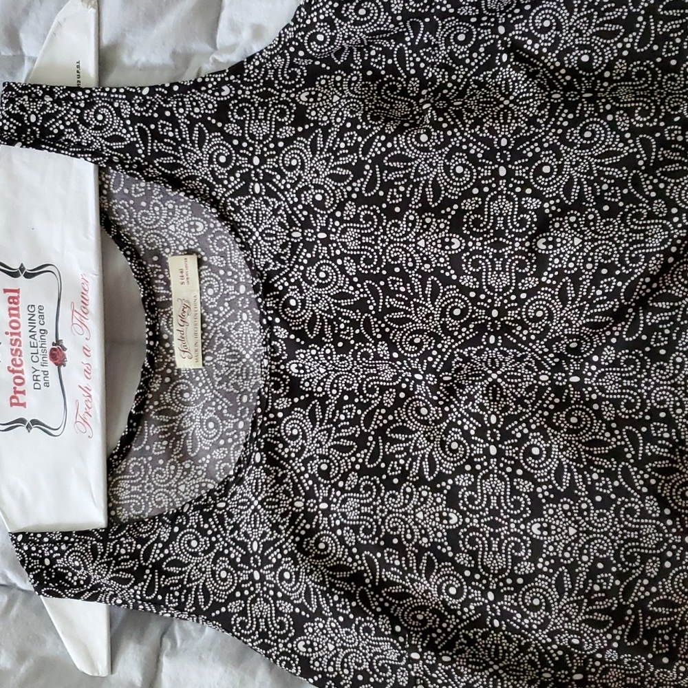 Small Patterned Faded Glory Tank Top